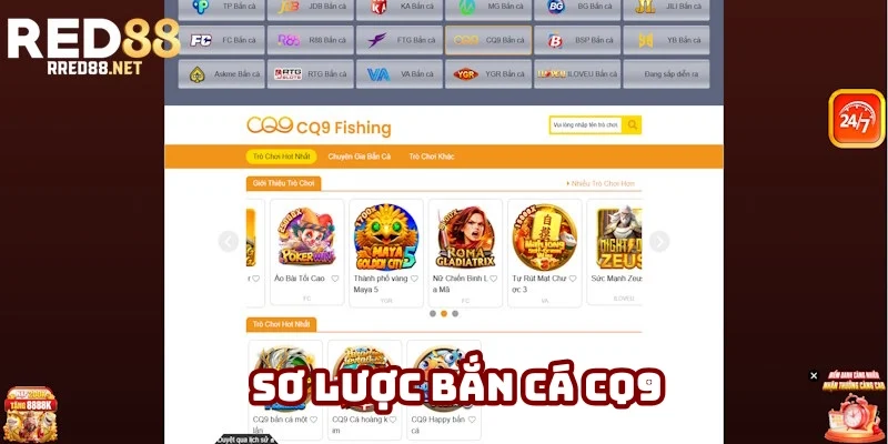 Đôi nét sảnh cược bắn cá CQ9 thú vị