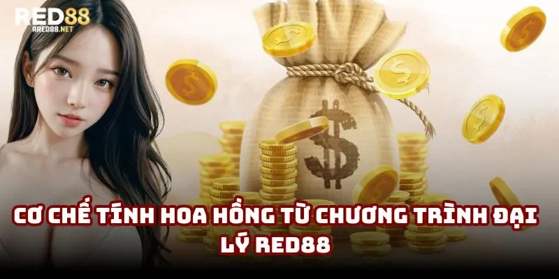 Cơ chế tính hoa hồng từ chương trình đại lý Red88