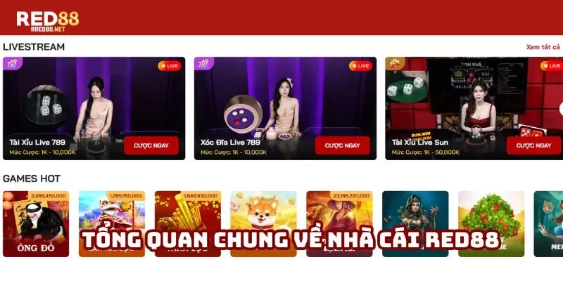 Tổng quan chung về nhà cái Red88 đang nổi danh thị trường